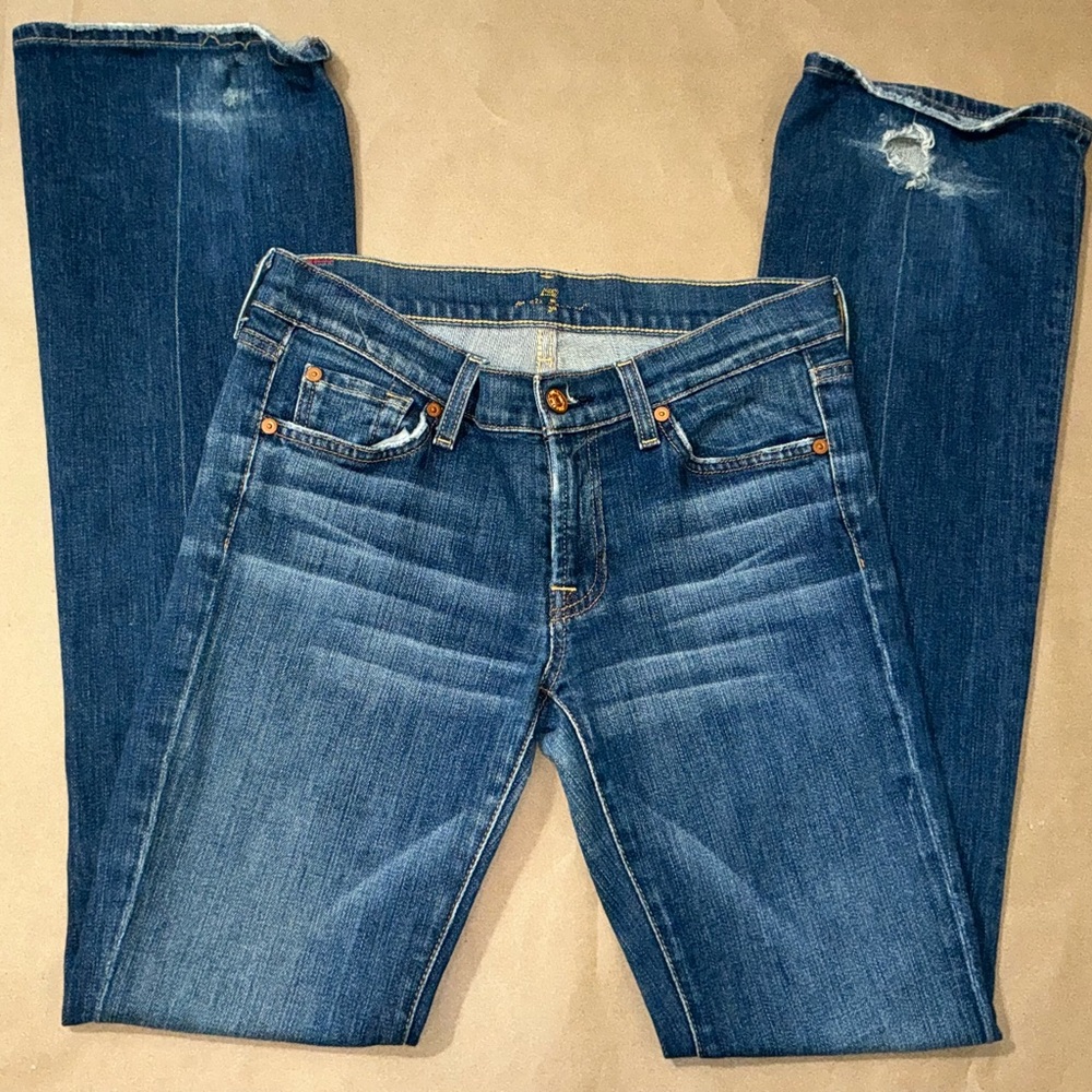 7 for all mankind denim jeans size
Size 27